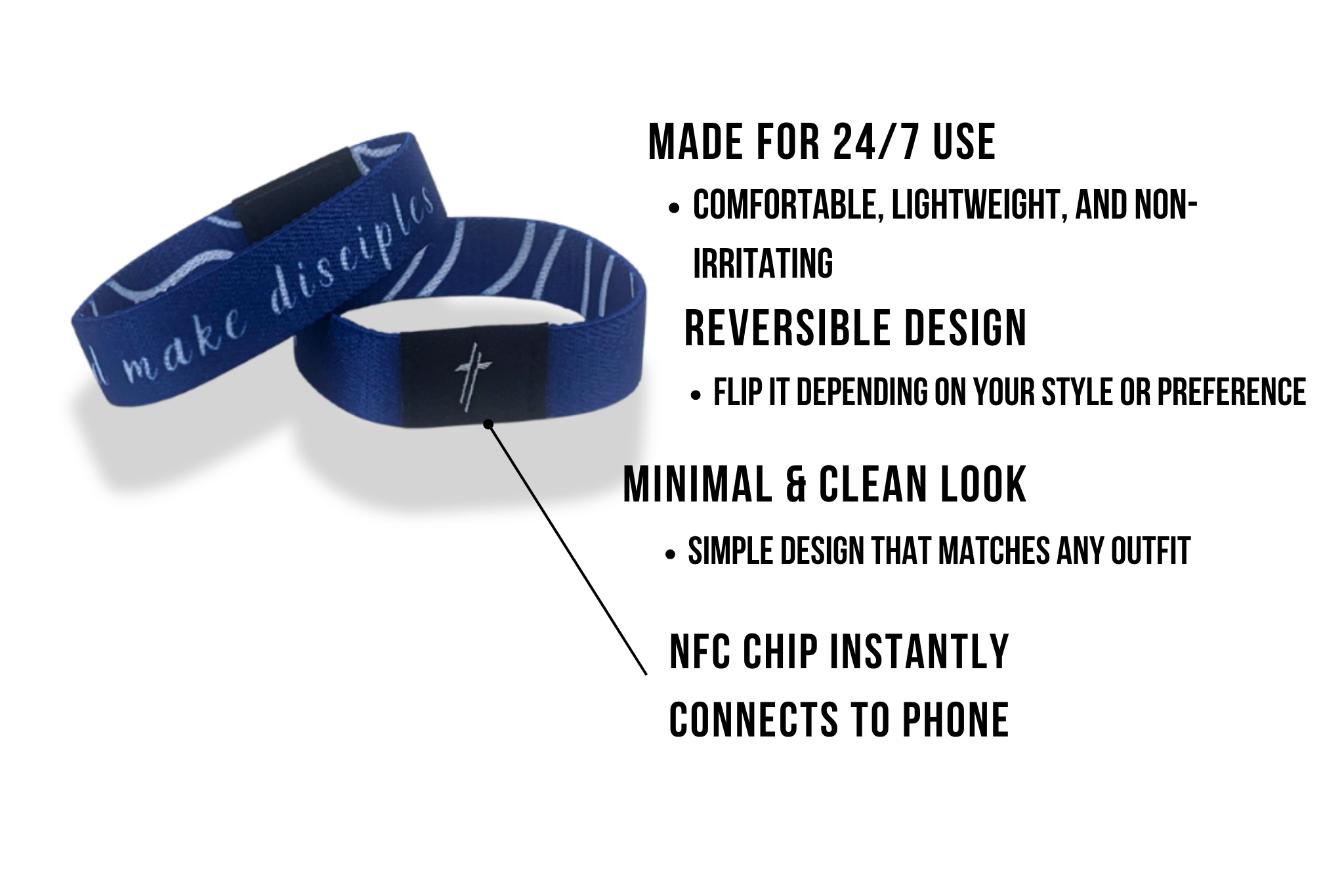 GO AND MAKE DISCIPLES - BLUE